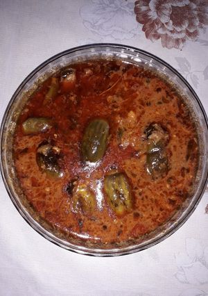 A picture of Masala Baingan.