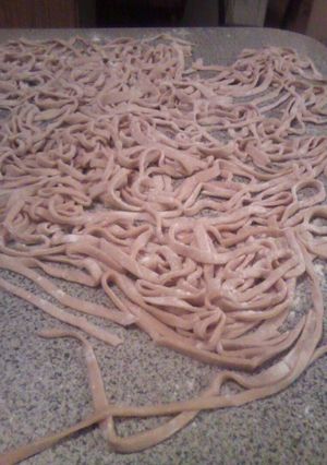 Una foto de Fideos caseros de la abuela