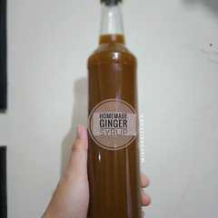 A picture of Homemade Ginger Syrup.