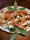 California Farm Sherry Steamed Crab Claws