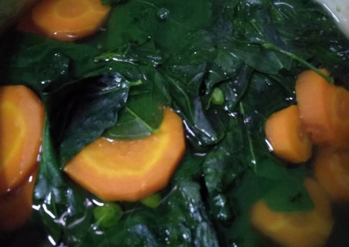 Langkah Mudah untuk Membuat Sayur bening katuk wortel Anti Gagal