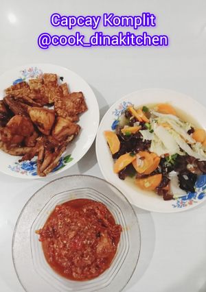 Foto resep Capcay Komplit