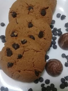 صورة لوصفة كوكيز بالشوكولاته 😋👍