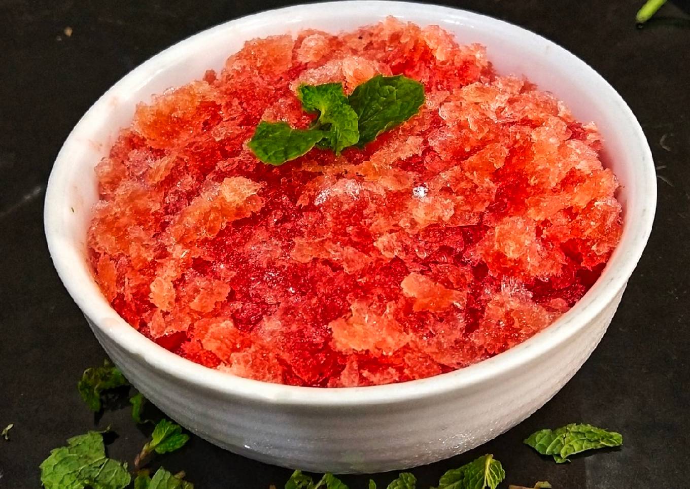 Watermelon slush or Sorbat