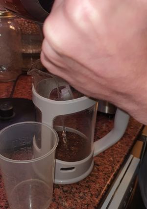 Una foto de Café molido