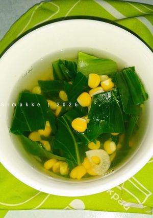 Foto resep Bening Pokcoy Jagung