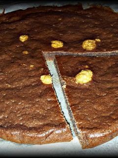 Una foto de Bizcocho de avena y proteínas sabor chocolate 🍞🍫💪🏼