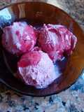 Helado de frutilla fácil