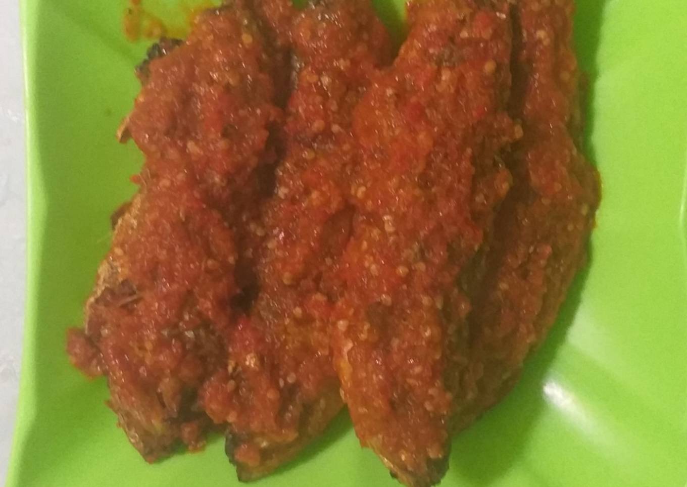 Ikan kembung balado