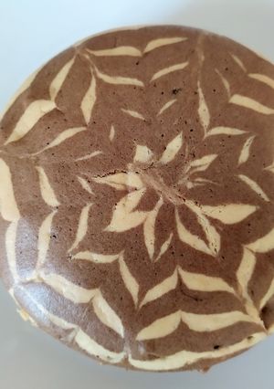Foto resep Soft Marble Cake (metode pisah kuning-putih telur)