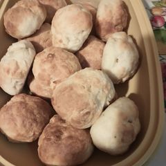 A picture of Small Buttermilk Balls air fry.