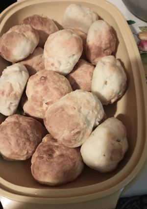 A picture of Small Buttermilk Balls air fry.