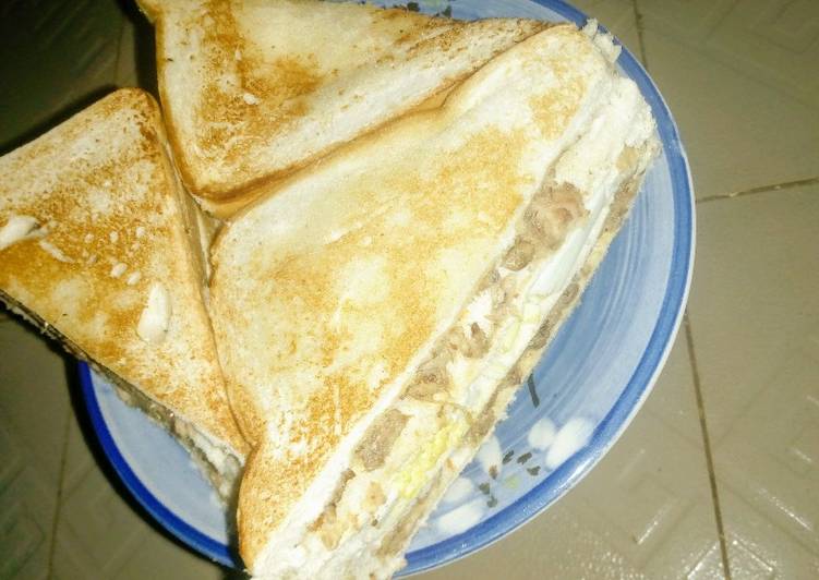 Simple Way to Cook Tasty Morning Sandwich