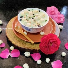 A picture of Makhna, Sabudana kheer.