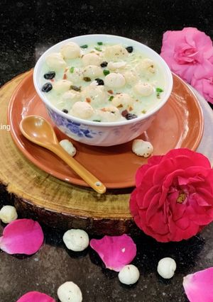 A picture of Makhna, Sabudana kheer.