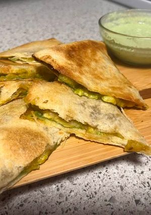 A picture of Samosadilla.