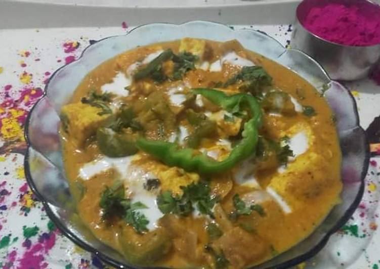 Kadhai paneer