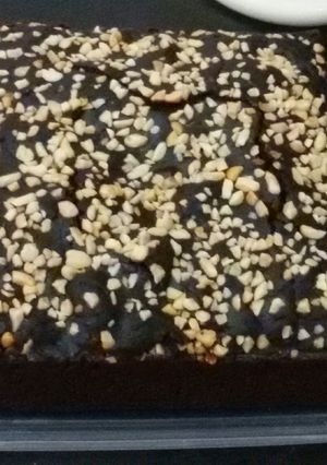 Foto resep Simple Eggless Chocolate Cake