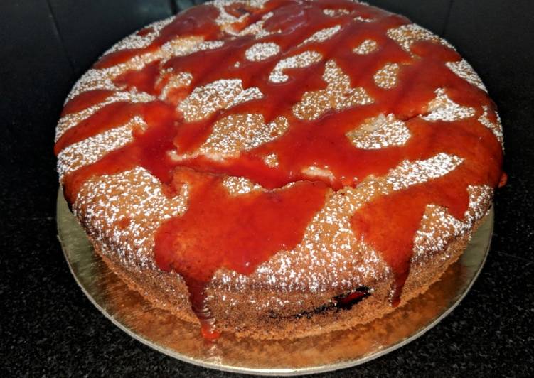 Step-by-Step Guide to Make Award-winning 🍓 Strawberry Buttercake 🍓