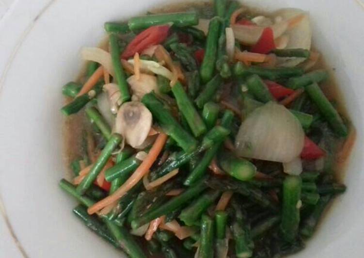 Resep Tumis Asparagus Saos Tiram yang Menggugah Selera