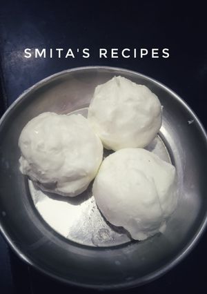 A picture of Homemade White butter.