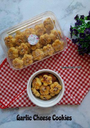Foto resep Garlic Cheese Cookies