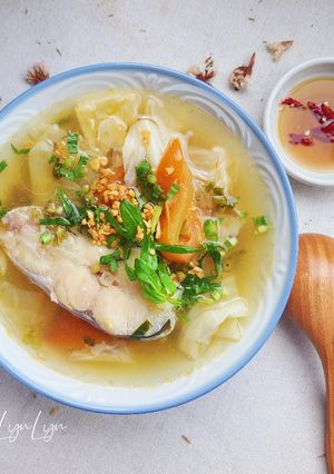 Hình của món 🔸️CANH CHUA CÁ HÚ BẮP CẢI.