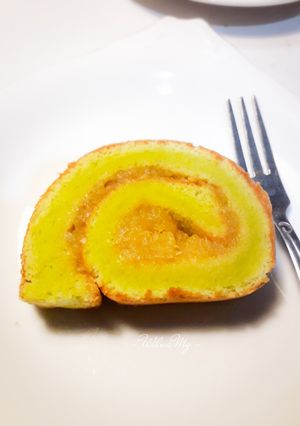 Foto resep Pandan Swiss Roll