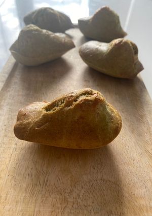 Une photo de Madeleines au pesto