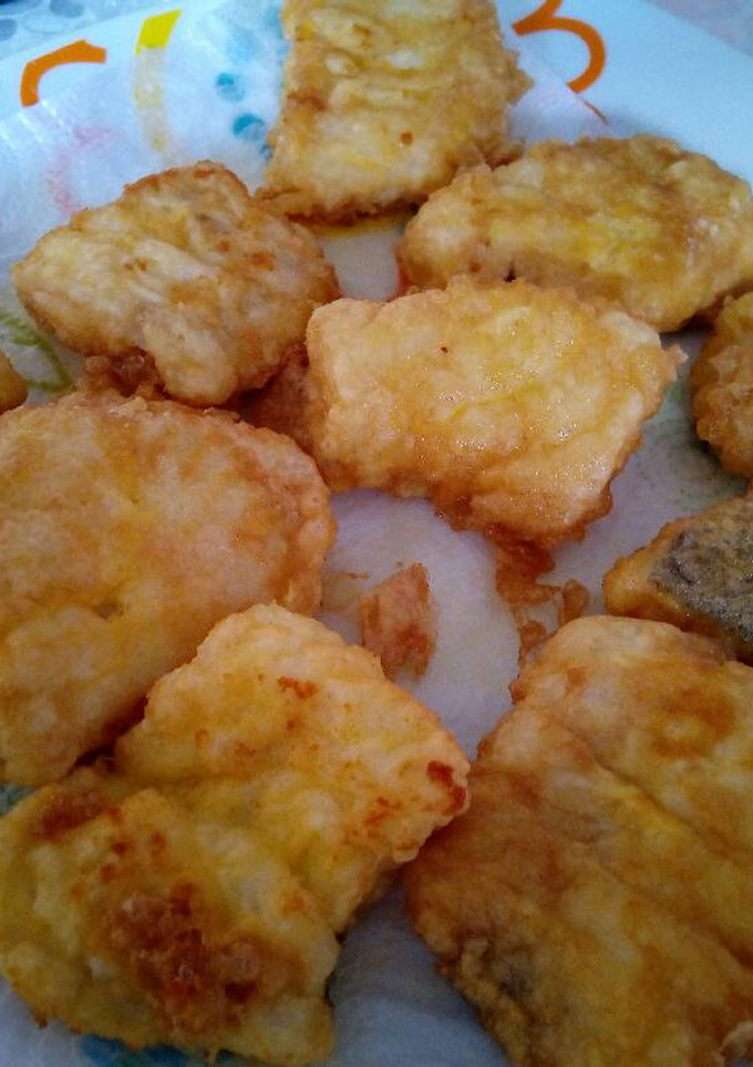 Una foto de Bacalao rebozado