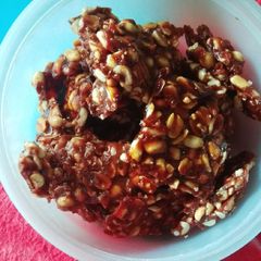 A picture of Badam papari.