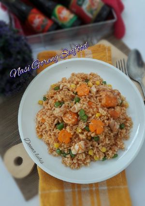 Foto resep Nasi Goreng Seafood