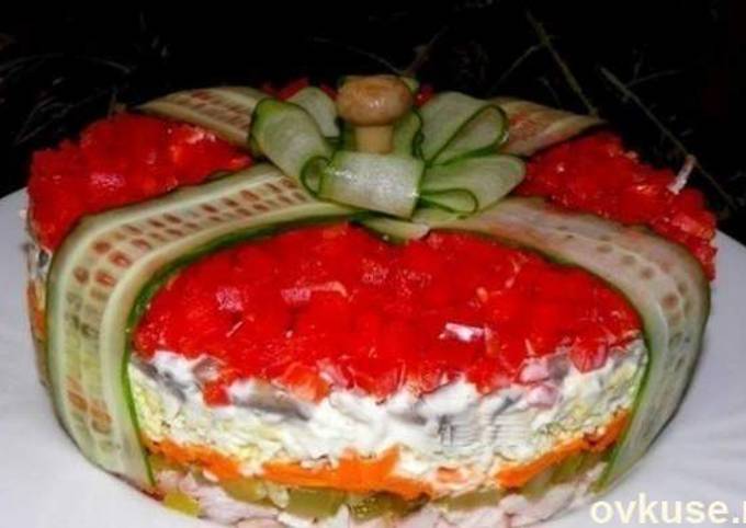Салат Подарок Рецепт С Фото