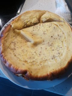 Una foto de Tarta de quesito olla gm g (tarta tatin)