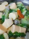 แกงจืดเต้าหู้​ หมูสับ