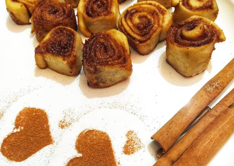 Simple Way to Make Perfect Cinnamon swirl roll