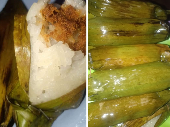 Cara Buat Lemper isi Abon Menu Enak