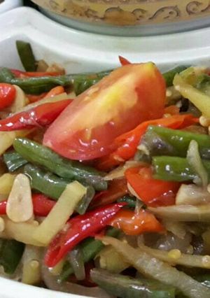 Foto resep Tumis Kombinasi (Labu Siam&Kacang Panjang)