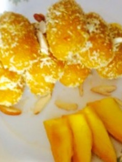 A picture of Mango Truffles.