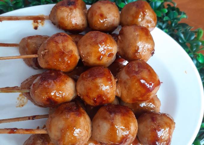 Resep Bakso Bakar Madu Simple Oleh Rayna Rayna Cookpad