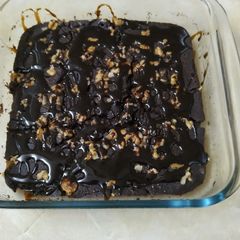 A picture of Wheat Chocolate walnut brownie.