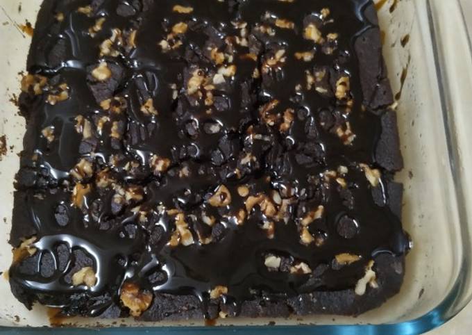 Recipe of Ultimate Wheat Chocolate walnut brownie