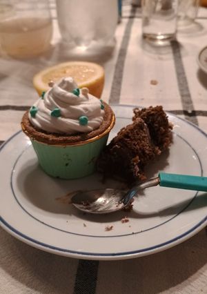 Una foto de Cupcakes de chocolate