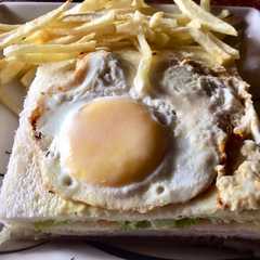 Una foto de Sándwich mexicano