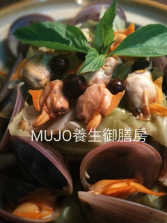 【台南七股-野生赤嘴】酒蒸赤嘴高麗菜(顧胃) 的食譜成品照片