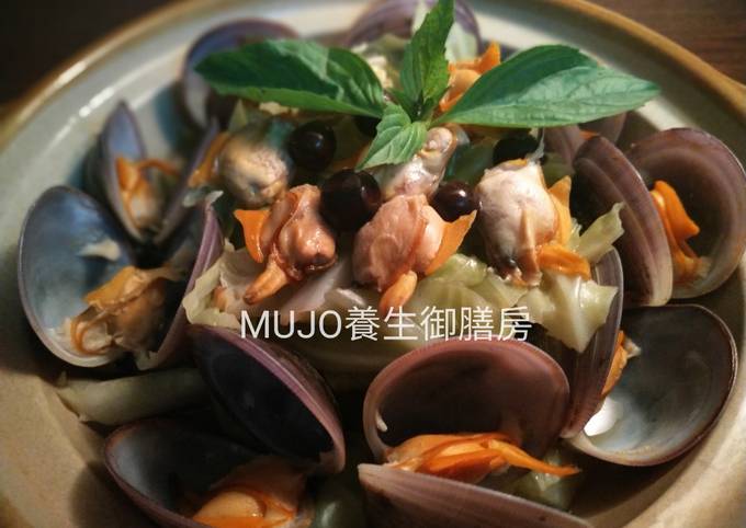 台南七股 野生赤嘴 酒蒸赤嘴高麗菜 顧胃 食譜與作法by Mujo養生御膳房 Cookpad