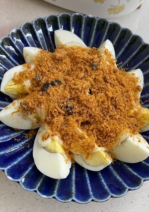 沙拉香鬆水煮蛋［蔬食］ 的食譜成品照片