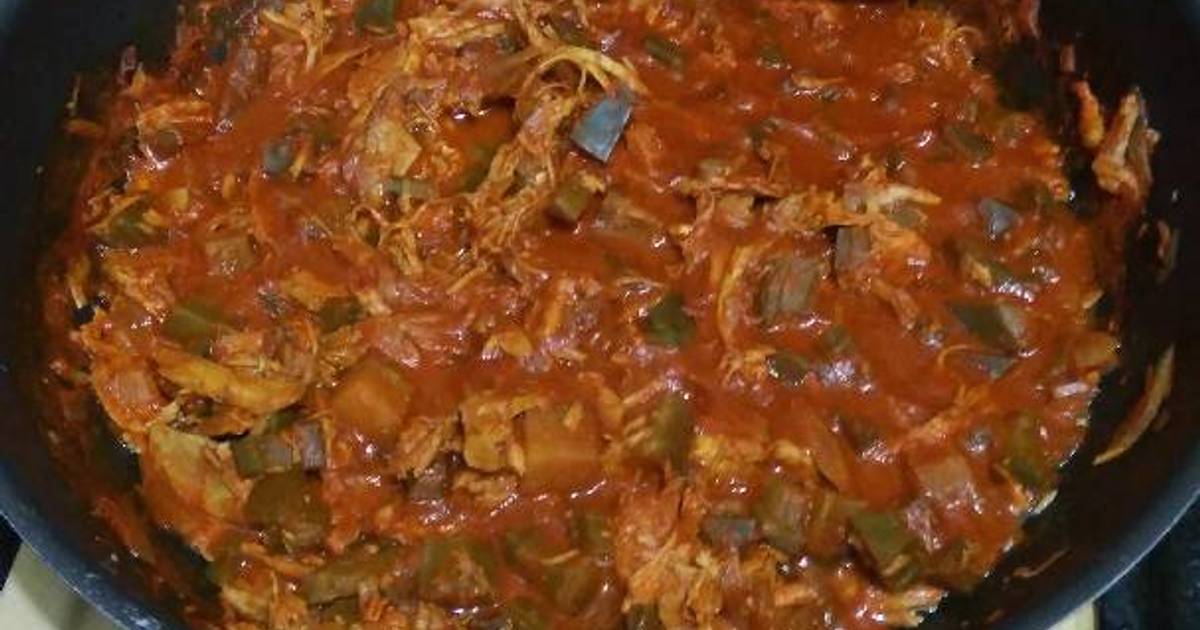 Nopales con chile colorado 11 recetas caseras Cookpad