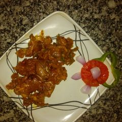 A picture of Chilli chicken.