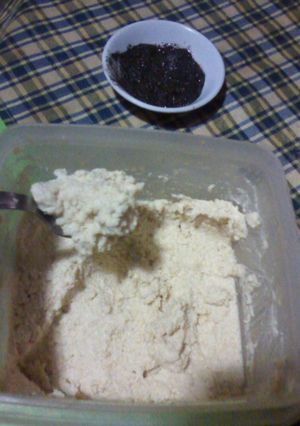 Una foto de Hummus (pasta de garbanzos)